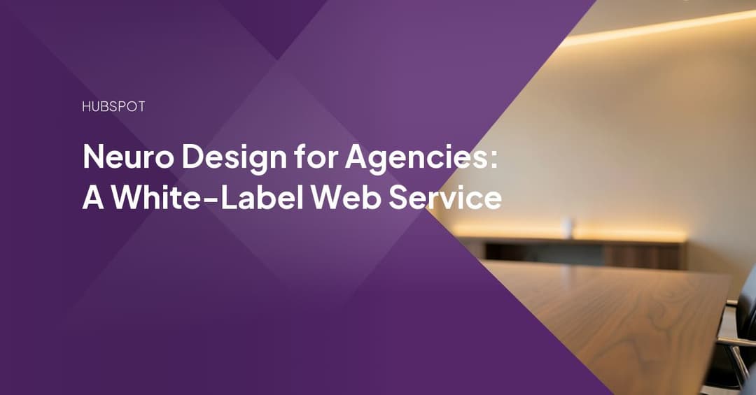 Neuro Design for Agencies: A White-Label Web Service