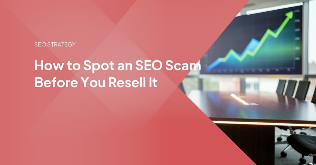 How to Spot an SEO Scam Before You Resell It