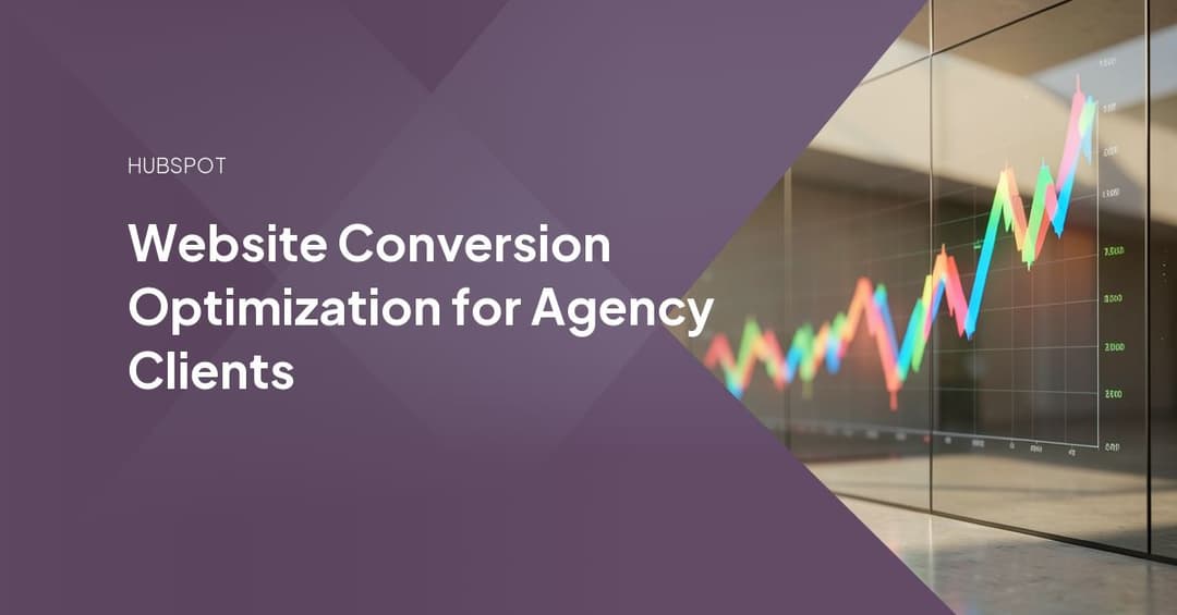 Website Conversion Optimization for Agency Clients