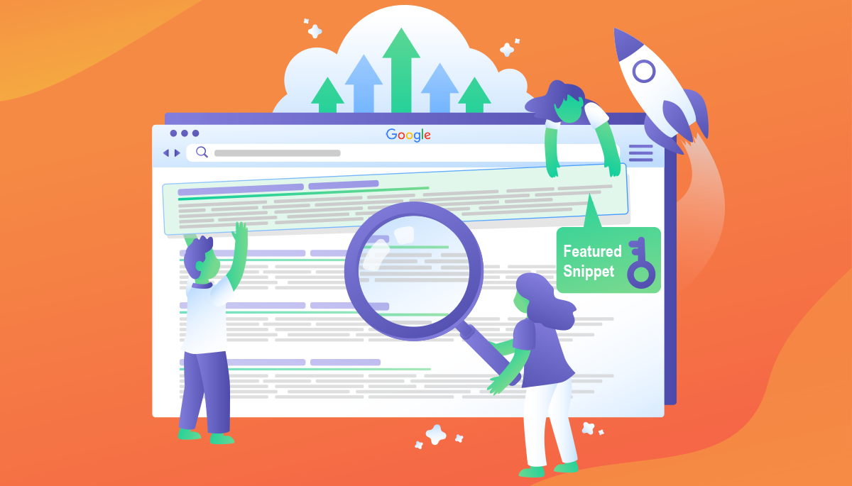 A graphic drawing of a human figure doing a search