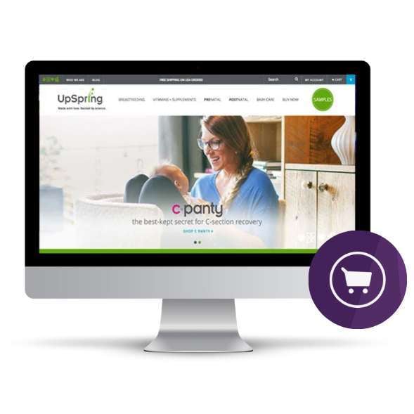 UpSpring Baby-Portfolio-example